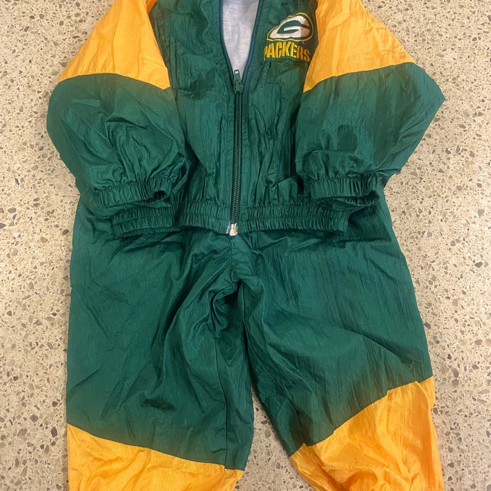 Greenbay Packers - Nylon Track Suit - 18 months